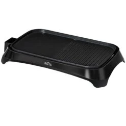 HOMCOM 1600W Non-Stick Teppanyaki Table Top Grill - Black - 800-109V70 -Home Kitchen homcom 800109v70 2