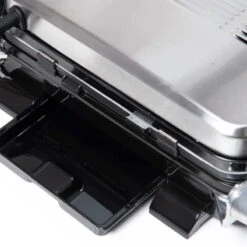 HOMCOM 2100W Health Grill & Pannini Maker - Black - 800-110V70 17 HOMCOM 2100W Health Grill & Pannini Maker - Black - 800-110V70 -Home Kitchen homcom 800110v70 clsoe up view2