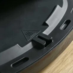 HOMCOM 1700W 6.5 Litre Air Fryer With Digital Display - Black - 800-120V70 -Home Kitchen homcom 800120v70 close up view