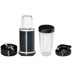 HOMCOM 1000W Countertop Blender & Smoothie Maker - Black - 800-131V70 -Home Kitchen homcom 800131v70 2