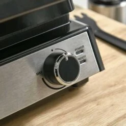 HOMCOM 2000W Health Grill & Pannini Maker - Black - 800-137V70 -Home Kitchen homcom 800137v70 dial