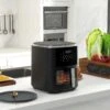 HOMCOM 1500W 6.7 Litre Air Fryer With Digital Display - Black - 800-147V71BK