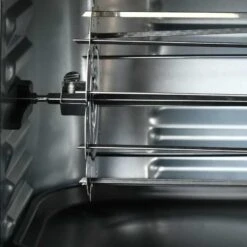 HOMCOM 1800W 12 Litre Air Fryer With Digital Display - Black - 800-149V70 -Home Kitchen homcom 800149v70 inner view