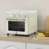 HOMCOM 1400W 20 Litre Mini Toaster Oven - Cream White - 800-152V70CW