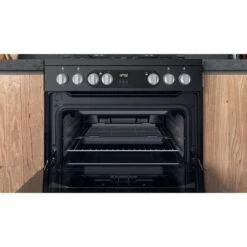 Hotpoint HDM67G9C2CB/UK Dual Fuel Cooker - Black -Home Kitchen hotpoing hdm67g9c2cb 5