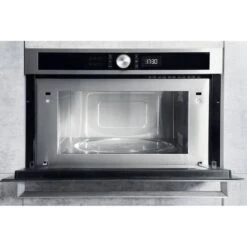 Hotpoint MD 554 IX H Built-In Microwave & Grill - Stainless Steel -Home Kitchen hotpoint md554ixh 3