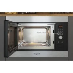 Hotpoint MF25G IX H Built-In Microwave & Grill - Stainless Steel 13 Hotpoint MF25G IX H Built-In Microwave & Grill - Stainless Steel -Home Kitchen hotpoint mf25gixh 2