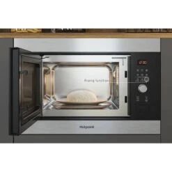 Hotpoint MF25G IX H Built-In Microwave & Grill - Stainless Steel 15 Hotpoint MF25G IX H Built-In Microwave & Grill - Stainless Steel -Home Kitchen hotpoint mf25gixh 3