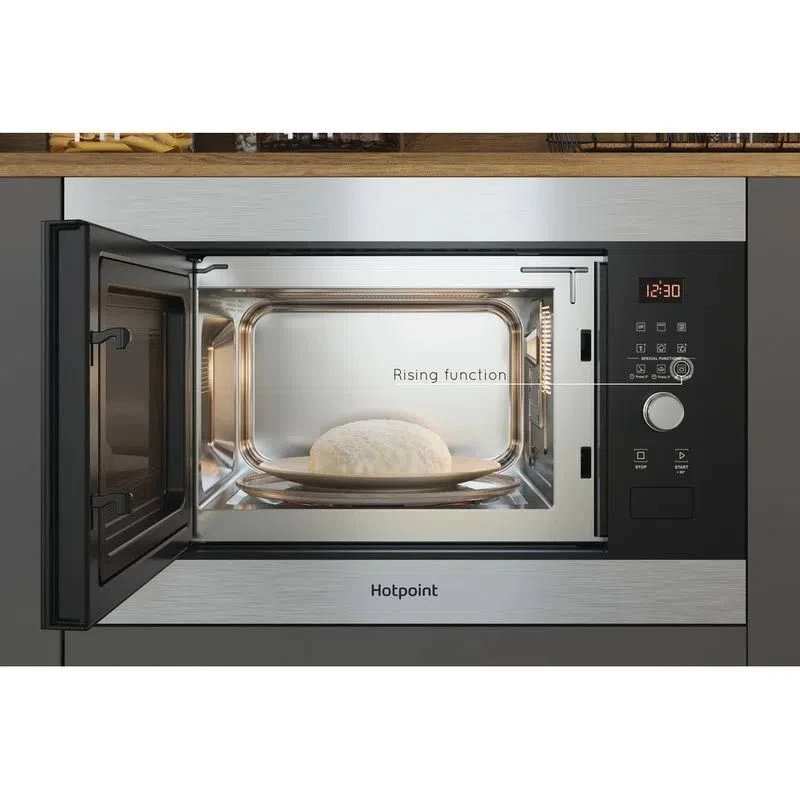 Hotpoint MF25G IX H Built-In Microwave & Grill - Stainless Steel 7 Hotpoint MF25G IX H Built-In Microwave & Grill - Stainless Steel - Image 7