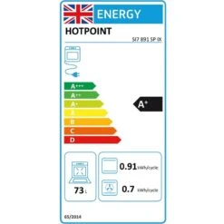Hotpoint SI7 891 SP IX Built-In Single Pyrolytic Oven - Stainless Steel -Home Kitchen hotpoint si17891spix 6