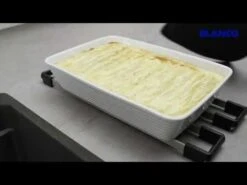 Blanco ETAGON 6 Ceramic PuraPlus 1 Bowl Inset Kitchen Sink With Drain Remote Control - Crystal White - 525156 -Home Kitchen hqdefault 2 13