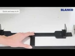 Blanco BOTTON Pro 45/2 Manual Waste Sorter For 450mm Base Cabinet - Black/Anthracite - 517467 -Home Kitchen hqdefault 3 1