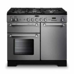 Rangemaster Kitchener 100 Dual Fuel Cooker - Stainless Steel - KCH100DFFSS/C