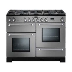 Rangemaster Kitchener 110 Dual Fuel Cooker - Stainless Steel - KCH110DFFSS/C