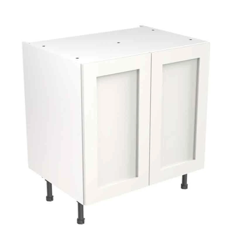 Kitchen Kit Shaker 800mm Base Cabinet - Ultra Matt - White - Flatpacked - FKKH0536 1 Kitchen Kit Shaker 800mm Base Cabinet - Ultra Matt - White - Flatpacked - FKKH0536