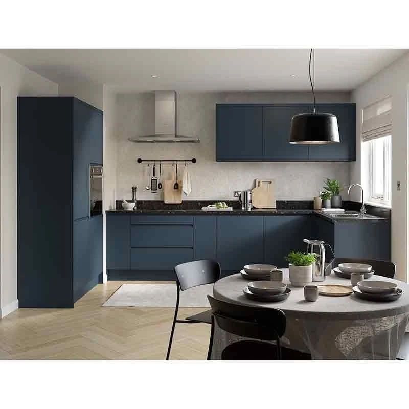 Kitchen Kit J-Pull Appliance Door - 715x596mm - Ultra Matt - Indigo Blue - FKKJ1327 2 Kitchen Kit J-Pull Appliance Door - 715x596mm - Ultra Matt - Indigo Blue - FKKJ1327 - Image 2
