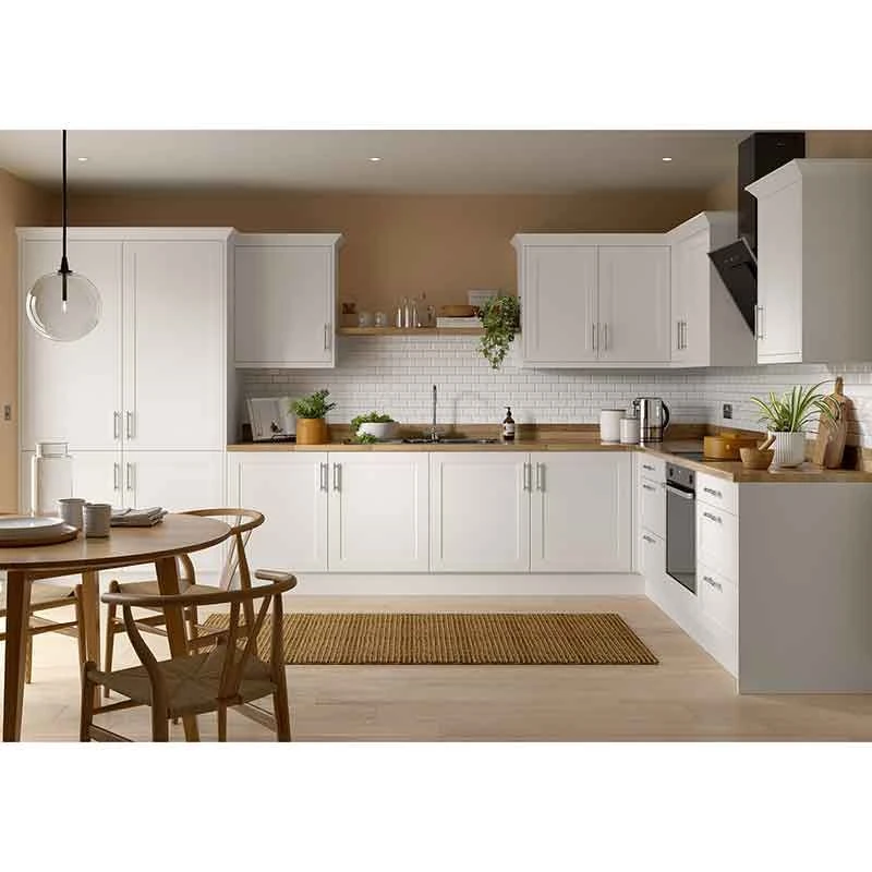 Kitchen Kit Rigid Shaker 600mm Blind Corner Wall Cabinet - Ultra Matt - White - Pre-Assembled - RKKH0516 2 Kitchen Kit Rigid Shaker 600mm Blind Corner Wall Cabinet - Ultra Matt - White - Pre-Assembled - RKKH0516 - Image 2