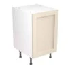 Kitchen Kit Rigid Shaker 500mm Base Cabinet - Ultra Matt - Cashmere - Pre-Assembled - RKKH0603