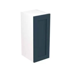 Kitchen Kit Rigid Shaker 300mm Wall Cabinet - Ultra Matt - Indigo Blue - Pre-Assembled - RKKH1311