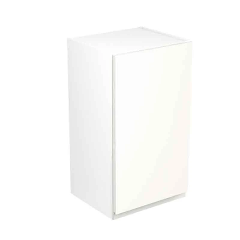 Kitchen Kit Rigid J-Pull 400mm Wall Cabinet - Super Gloss - White - Pre-Assembled - RKKJ0012 1 Kitchen Kit Rigid J-Pull 400mm Wall Cabinet - Super Gloss - White - Pre-Assembled - RKKJ0012