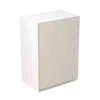 Kitchen Kit Rigid J-Pull 500mm Wall Cabinet - Ultra Matt - Light Grey - Pre-Assembled - RKKJ0713