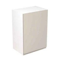 Kitchen Kit Rigid J-Pull 500mm Wall Cabinet - Ultra Matt - Light Grey - Pre-Assembled - RKKJ0713