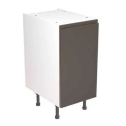 Kitchen Kit Rigid J-Pull 400mm Base Cabinet - Ultra Matt - Graphite - Pre-Assembled - RKKJ0902