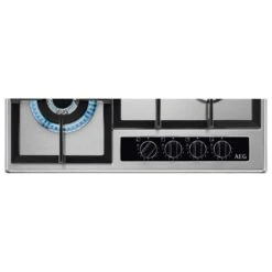 AEG HGB64420YM 60cm Gas Hob - Stainless Steel -Home Kitchen l a lae37010 2