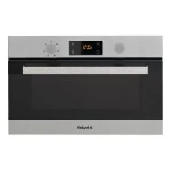 Hotpoint MD 344 IX H Built-In Microwave & Grill - Stainless Steel