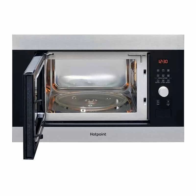 Hotpoint MF25G IX H Built-In Microwave & Grill - Stainless Steel 2 Hotpoint MF25G IX H Built-In Microwave & Grill - Stainless Steel - Image 2