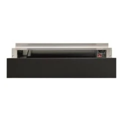 Hotpoint WD 914 NB 14cm Warming Drawer - Dark Grey Glass