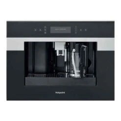 Hotpoint CM 9945 H 1.8L Coffee Machine - Dark Grey Glass