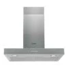 Indesit IHBS 6.5 LM X 60cm Flat Chimney Hood - Stainless Steel