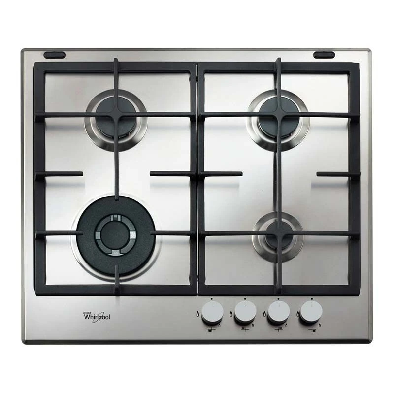 Whirlpool GMA 6422/IX 60cm Gas Hob - St/Steel 1 Whirlpool GMA 6422/IX 60cm Gas Hob - St/Steel