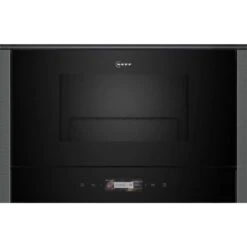 Neff N70 NL4GR31G1B Built In Microwave And Grill - Black With Graphite Grey Trim