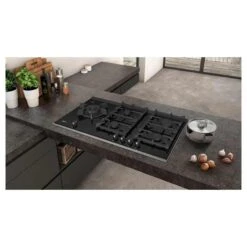 Neff N90 T29TS79N0 90cm Gas On Glass Hob - Black 13 Neff N90 T29TS79N0 90cm Gas On Glass Hob - Black -Home Kitchen n e neff t29ts79n0 6