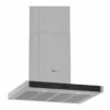 Neff N70 D65BMP5N0B 60cm Box Design Chimney Cooker Hood - Stainless Steel
