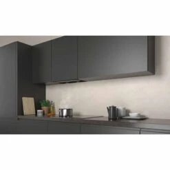 Neff N70 D65XAM2S0B 60cm Integrated Cooker Hood - Black -Home Kitchen n e neff d65xam2s0b 3