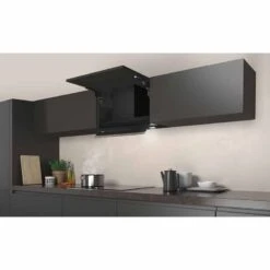 Neff N70 D65XAM2S0B 60cm Integrated Cooker Hood - Black -Home Kitchen n e neff d65xam2s0b 4