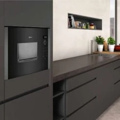 Neff N50 HLAWD23G0B Built-In Microwave - Graphite Grey -Home Kitchen n e neff hlawd23g0b 3