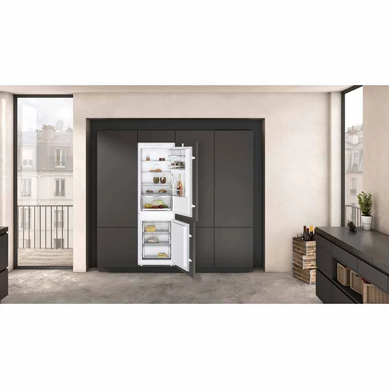 Neff N50 KI7862SE0G Built-In Frost Free 60/40 Fridge Freezer (Sliding Hinge) - White 2 Neff N50 KI7862SE0G Built-In Frost Free 60/40 Fridge Freezer (Sliding Hinge) - White - Image 2