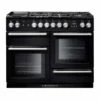 Rangemaster Nexus 110cm Dual Fuel Cooker - Black - NEX110DFFBL/C