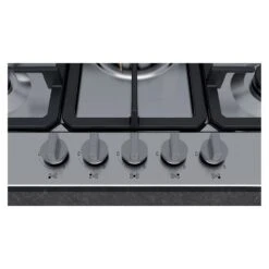 Neff N50 T27BB59N0 75cm Gas Hob - Stainless Steel - T27BB59N0 -Home Kitchen neff t27bb59n0 4