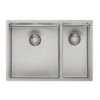 Reginox New Jersey 1.5 Bowl Integrated Sink - NEW JERSEY 34X37+18X37