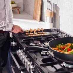 Rangemaster Nexus Steam 110 Dual Fuel Cooker - Ivory - NEX110SODFFIV/C 6 Rangemaster Nexus Steam 110 Dual Fuel Cooker - Ivory - NEX110SODFFIV/C -Home Kitchen nex110sodffivc lifestyle2