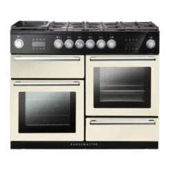 Rangemaster Nexus Steam 110 Dual Fuel Cooker - Ivory - NEX110SODFFIV/C