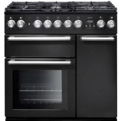 Rangemaster Nexus 90cm Dual Fuel Cooker - Charcoal Black - NEX90DFFCB/C