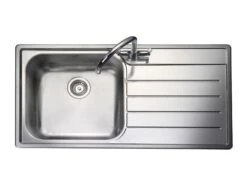 Rangemaster Oakland 1 Bowl Stainless Steel Kitchen Sink - OL9851R/