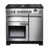 Rangemaster Professional Deluxe 90 Dual Fuel Cooker - Stainless Steel - PDL90DFFSS/C