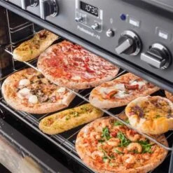 Rangemaster Professional+ FX 90cm Dual Fuel Range Cooker - Stainless Steel/Chrome - PROP90FXDFFSS/C -Home Kitchen p r pro plus fx 90 df 4